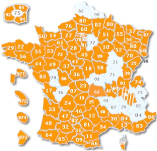 Carte des pharmacies Resogardes